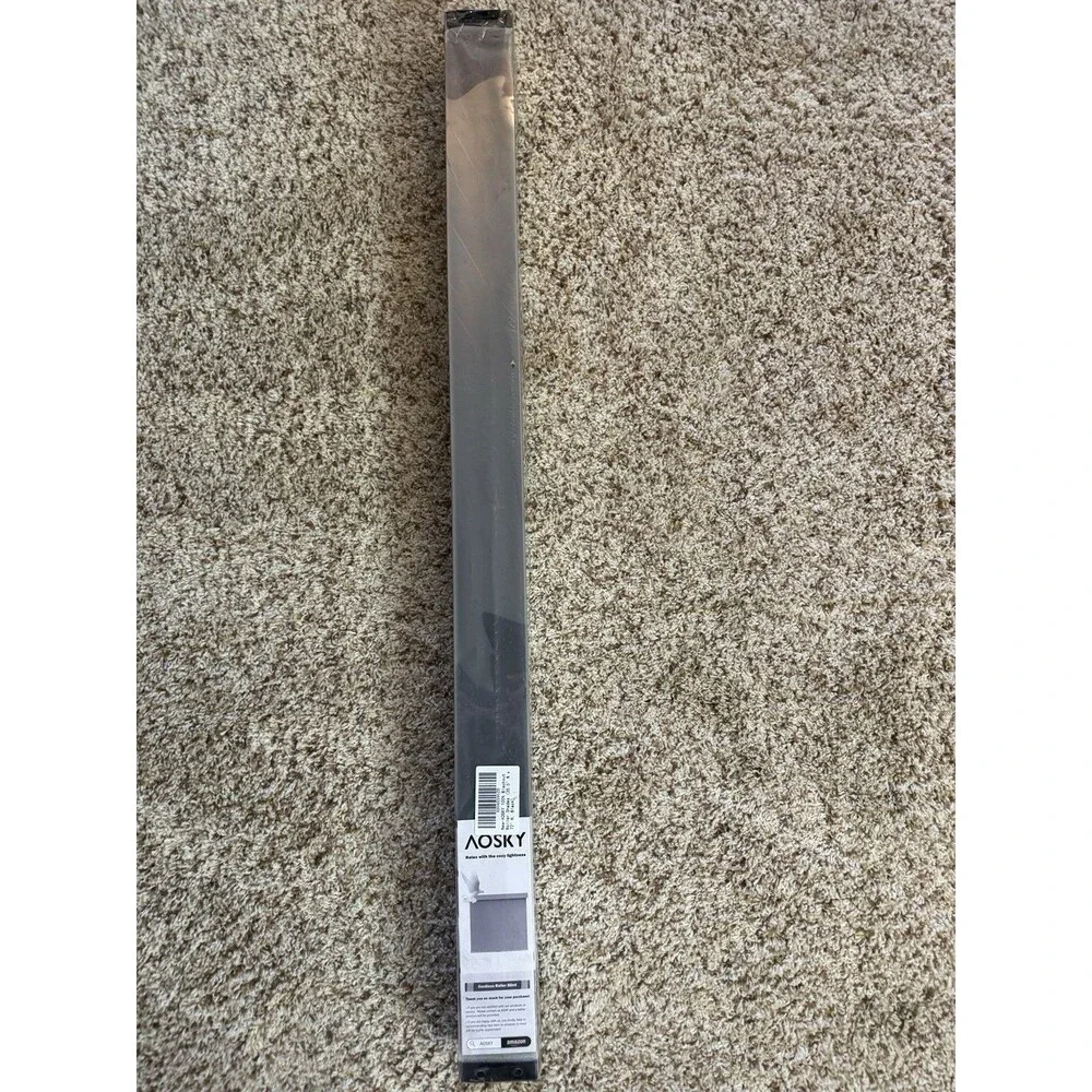 AOSKY Cordless roller blind Blackout roller shade 33.5” x 72